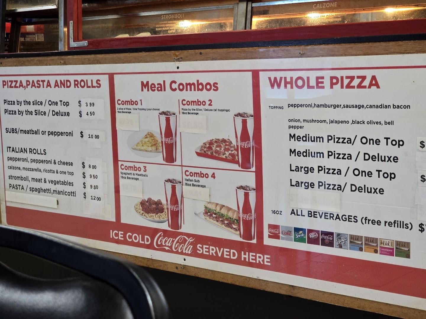 Italian Affair Pizza Menu image 3
